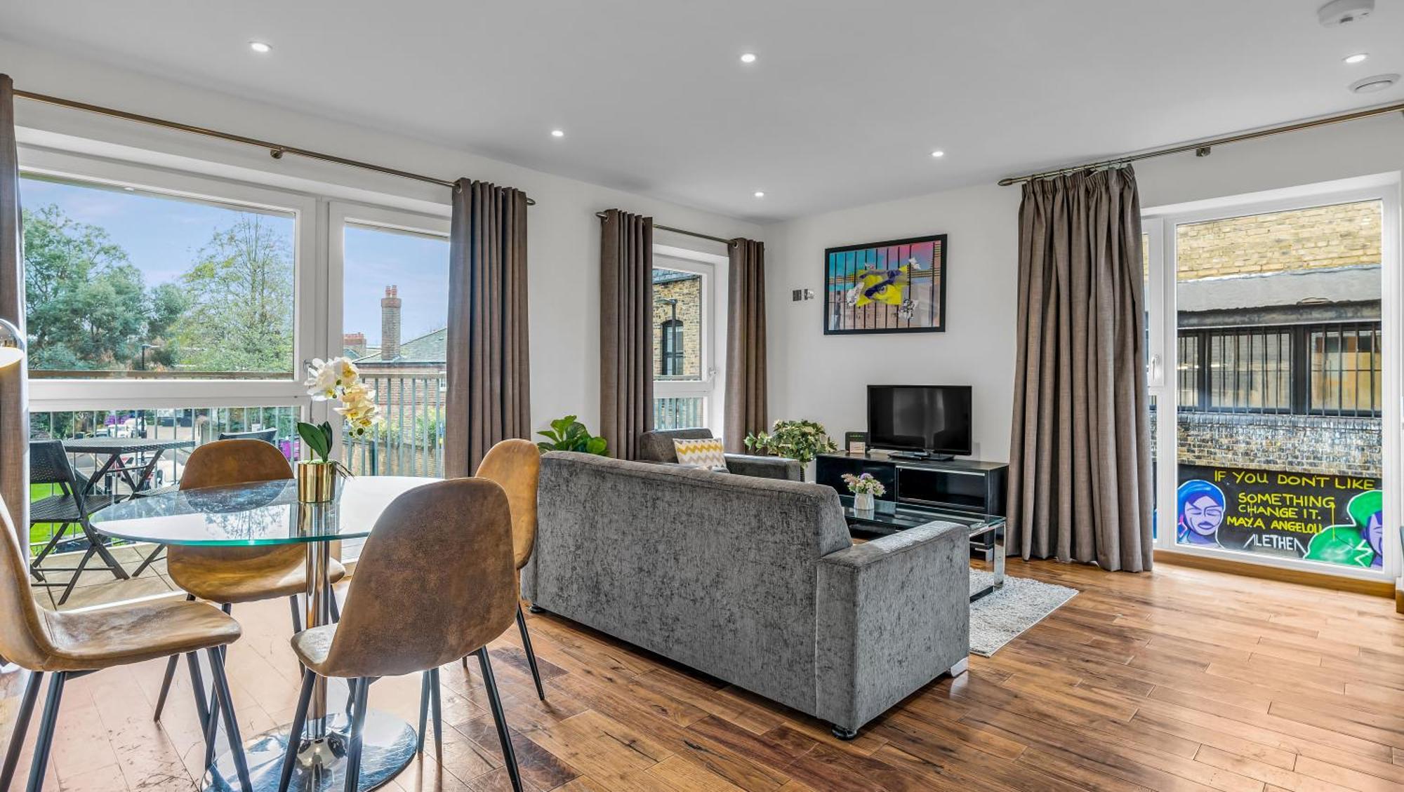 Modern Apartments Close To Colombia Road Market 런던 외부 사진